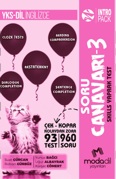 YKS-DİL Soru Canavarı-3 Fotokopinci -