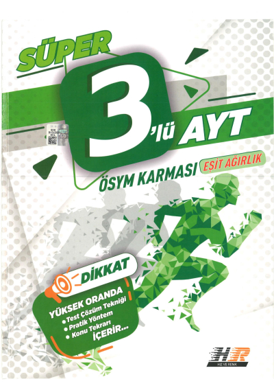 AYT Eşit Ağırlık 3 lü Deneme Fotokopinci -