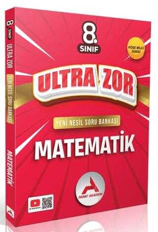 8. Sınıf Matematik Ultra Zor Soru Bankası Paraf Yayınları Fotokopinci -