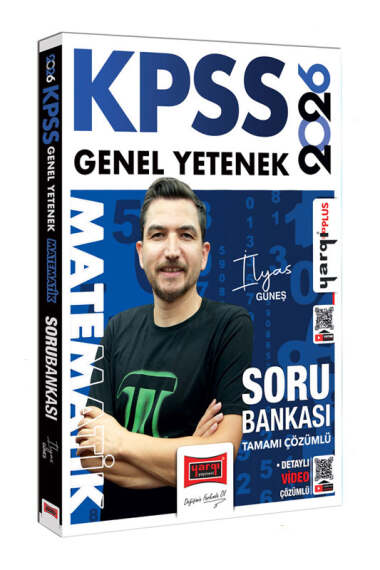 2026 KPSS Matematik Soru Bankası Çözümlü - İlyas Güneş Yargı Yayınları Fotokopinci -