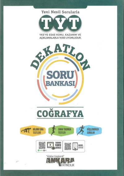 TYT COĞRAFYA DEKATLON SORU BANKASI Fotokopinci -