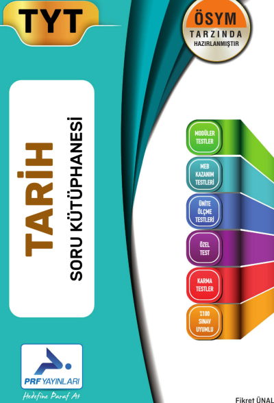 TYT Tarih Ösym Tarzında Hazırlanmış Soru Kütüphanesi Prf Paraf Yayınları Fotokopinci -