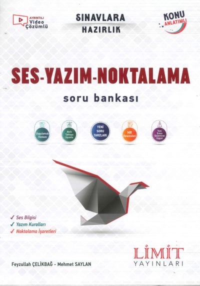 Ses- Yazım- Noktalama Soru Bankası Limit Yayınları Fotokopinci -