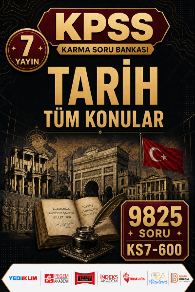 Tarih Tüm Konular 7 Yayın 9825 Soru Fotokopinci -