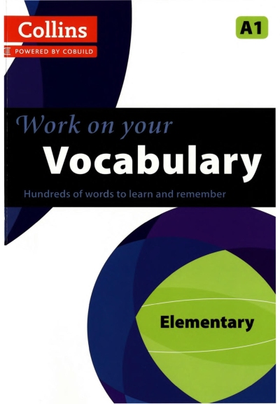Work On Your Vocabulary Elementary A1 Fotokopinci -