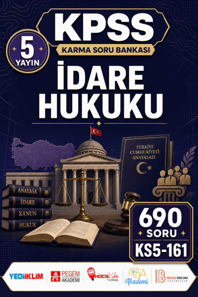 İdare Hukuku 5 Yayın 690 Soru Fotokopinci -