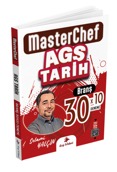 2025 MEB AGS Tarih MasterChef 30 Deneme Dizgi Kitap Fotokopinci -
