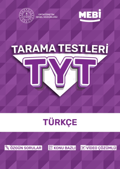 TYT Tarama Testleri Türkçe MEBİ OGM Fotokopinci -