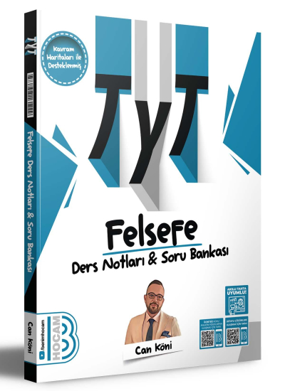 TYT Felsefe Ders Notları ve Tamamı Çözümlü Soru Bankası Fotokopinci -