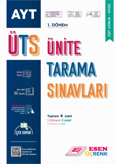AYT Ünite Tarama Testleri (EA-Sözel) Fotokopinci -