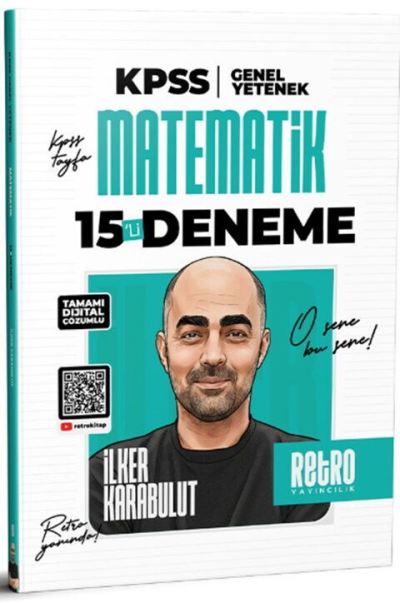 2026 KPSS Genel Yetenek Matematik 15'li Deneme Retro Yayıncılık