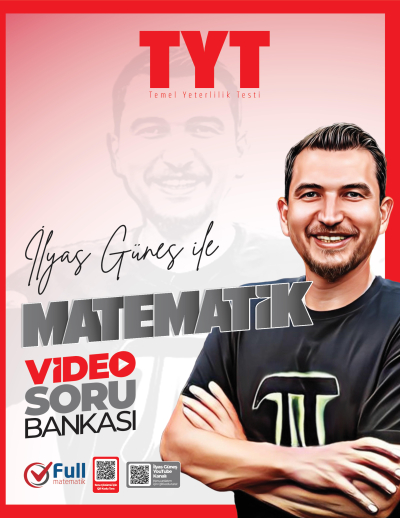 TYT Matematik İlyas Güneş İle Video Soru Bankası Full Matematik Yayınları Fotokopinci -