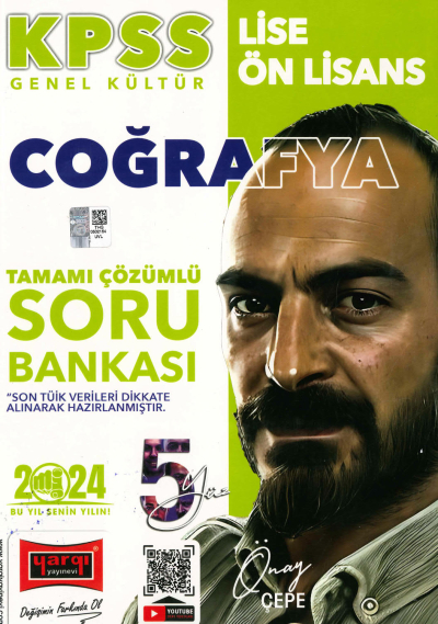 COĞRAFYA TAMAMI ÇÖZÜMLÜ SORU BANKASI (5YÜZ) Fotokopinci -