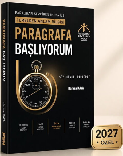 Paragrafa Başlıyorum Temelden Anlam Bilgisi Paragrafı Sevdiren Hoca Yayınları Hamza Kaya Fotokopinci -