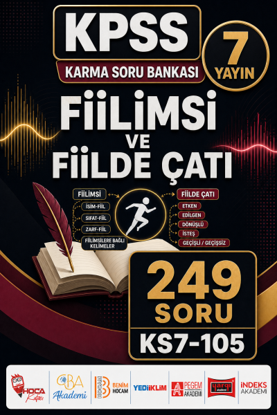 Fiilimsi ve Fiilde Çatı 7 Yayın 249 Soru Fotokopinci -