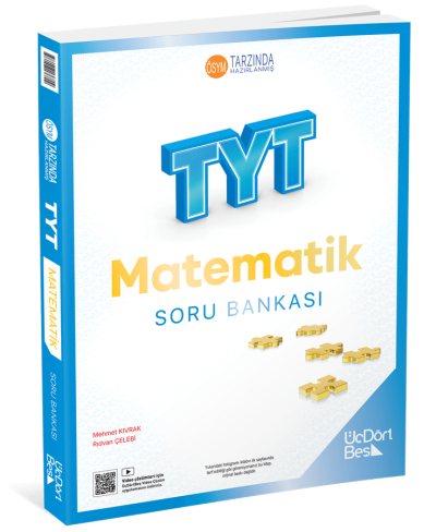 2026 TYT Matematik Soru Bankası Üç Dört Beş Yayınları Fotokopinci -