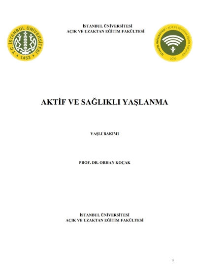 Aktif ve Sağlıklı Yaşlanma Fotokopinci -