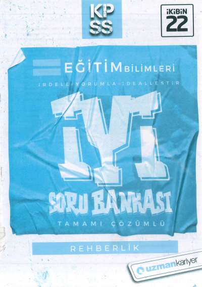 REHBERLİK İYİ SORU BANKASI ÇÖZÜMLÜ Fotokopinci -