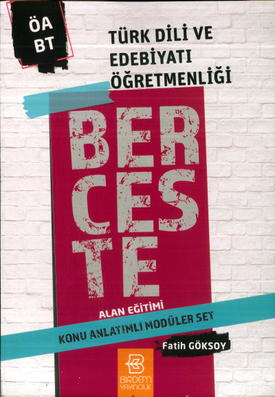 BERCESTE ALAN EĞİTİMİ KONU ANLATIMLI MODÜLER SET Fotokopinci -