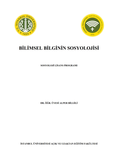 Bilimsel Bilginin Sosyolojisi Fotokopinci -