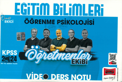 ÖĞRENME PSİKOLOJİSİ ÖĞRETMENLER EKİBİ VİDEO DERS NOTU Fotokopinci -