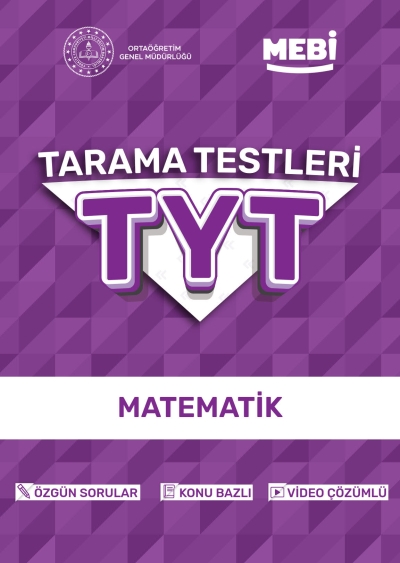 TYT Tarama Testleri Matematik MEBİ OGM Fotokopinci -