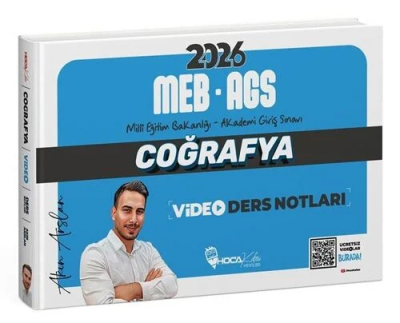 2026 MEB AGS Coğrafya Video Ders Notları Hoca Kafası
