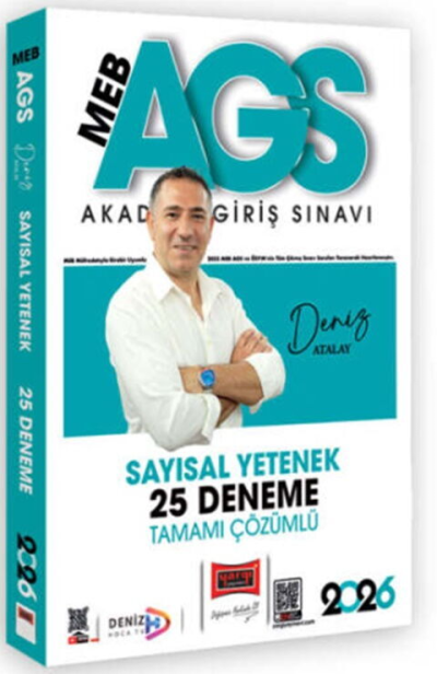 2026 MEB AGS Sayısal Yetenek Tamamı Çözümlü 25 Deneme Yargı Yayınları Fotokopinci -