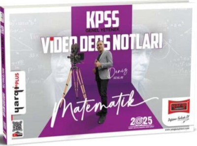 2025 KPSS Genel Yetenek Matematik Video Ders Notları Yargı Yayınları Fotokopinci -
