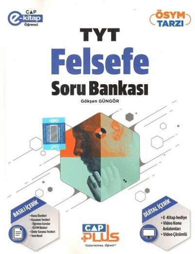 TYT Felsefe Soru Bankası Çap Yayınları Fotokopinci -