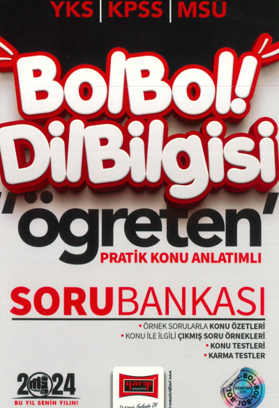 BOL BOL DİL BİLGİSİ ÖĞRETEN PRATİK KONU ANLATIMLI SORU BANKASI