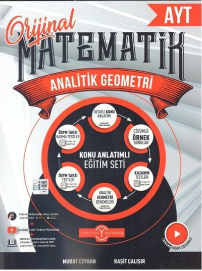 AYT Analitik Geometri Konu Anlatımlı Orijinal Yayınları Fotokopinci -