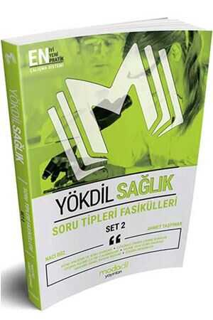 YÖKDİL Sağlık Soru Tipleri Fasikülleri Modadil Yayınları Fotokopinci -