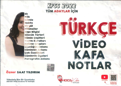 TÜRKÇE VİDEO KAFA NOTLAR Fotokopinci -