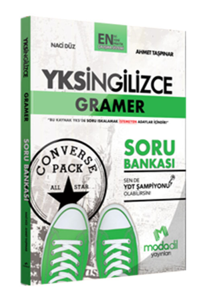 YKS İngilizce Gramer Soru Bankası Modadil Yayınları Fotokopinci -