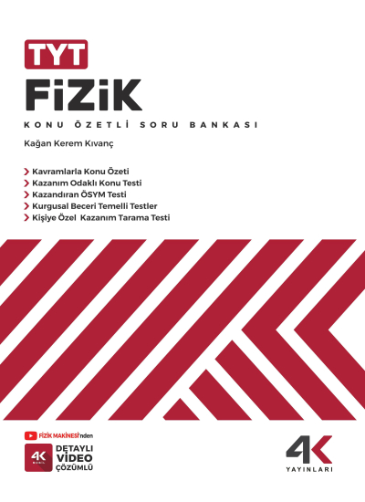 TYT Fizik Konu Özetli Soru Bankası Fotokopinci -