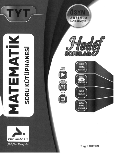 TYT MATEMATİK HEDEF SORULAR SORU KÜTÜPHANESİ