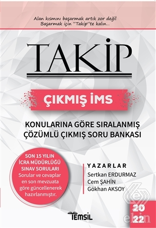 TAKİP ÇIKMIŞ İMS SINAV SORULARI ÇÖZÜMLÜ Fotokopinci -