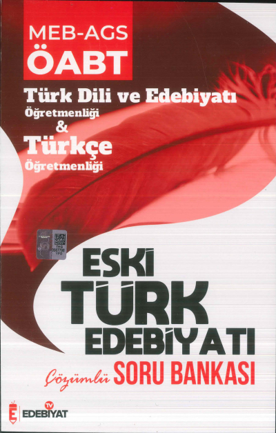 2025 ÖABT Türk Dili Edebiyatı ve Türkçe Eski Türk Edebiyatı Soru Bankası Çözümlü Edebiyat TV Yayınları