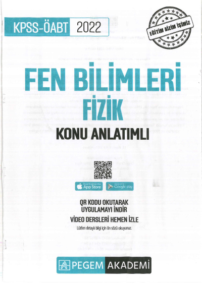 FEN BİLİMLERİ KONU ANLATIMI FİZİK Fotokopinci -