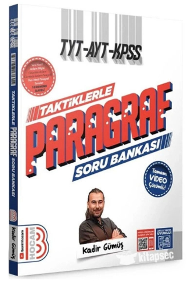 TAKTİKLERLE PARARAF SORU BANKASI 2024