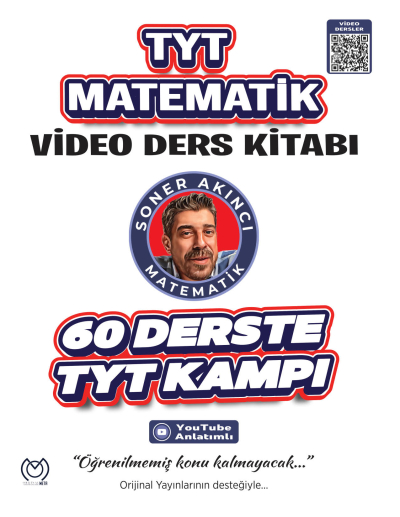 TYT Matematik Video Ders Kitabı 60 Derste TYT Kampı Soner Akıncı Fotokopinci -