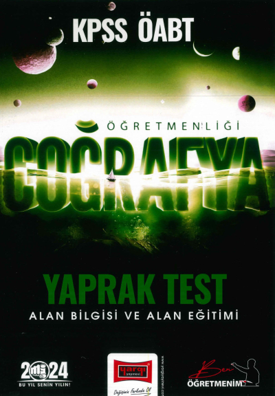 COĞRAFYA ÖĞRETMENLİĞİ YAPRAK TEST ALAN BİLGİSİ-ALAN EĞİTİMİ