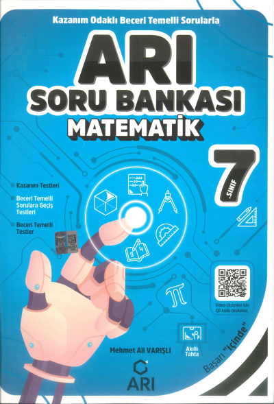 7. Sınıf Matematik Arı Soru Bankası Arı Yayınları Fotokopinci -