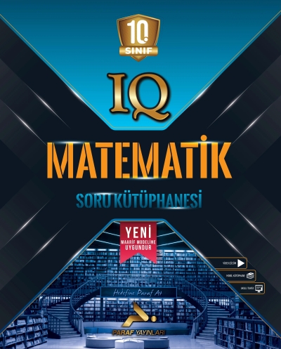10. Sınıf IQ Matematik Soru Kütüphanesi Paraf Yayınları Fotokopinci -