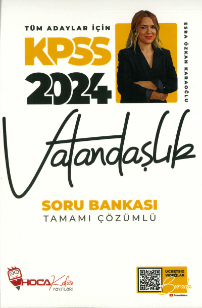 HOCA KAFASI VATANDAŞLIK TAMAMI ÇÖZÜMLÜ SORU BANKASI Fotokopinci -