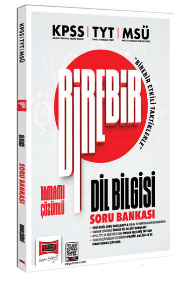 Birebir Tamamı Çözümlü Dil Bilgisi Soru Bankası Yargı Yayınları Fotokopinci -