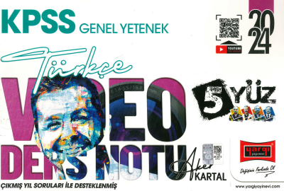 5YÜZ TÜRKÇE VİDEO DERS NOTU AKER KARTAL Fotokopinci -
