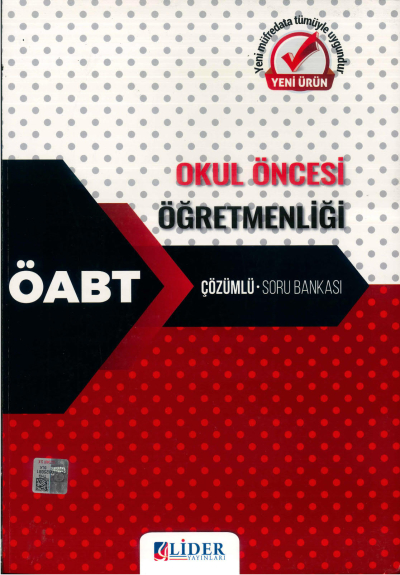 OKUL ÖNCESİ ÖĞRETMENLİĞİ TAMAMI ÇÖZÜMLÜ SORU BANKASI Fotokopinci -
