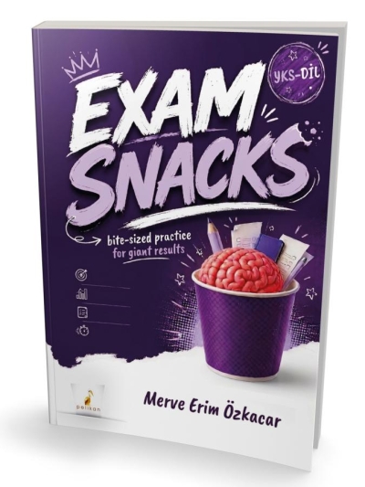 YKS-DİL İngilizce Exam Snacks Merve Erim Özkacar Pelikan Yayınları Fotokopinci -